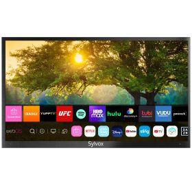 Sylvox 55 inch Outdoor TV;  700 Nits 4K QLED Smart TV for Partial Sun;  IP55 Waterproof Outdoor Smart TV with webOS 5.0 Alexa (Deck Pro QLED Series)