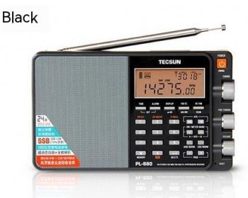 PL-880 High Performance Full Band Digital Tuning Stereo Radio (Color: Black)