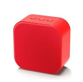 C8 Bluetooth Speaker With Card With Radio (Option: Red-USB)