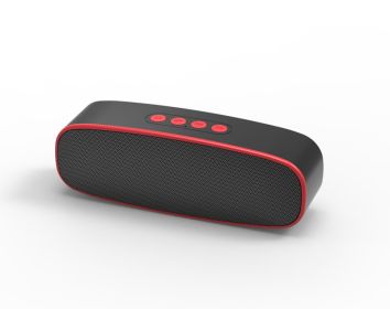 Bluetooth Speaker Portable Mobile Phone Wireless Car Player (Color: Red)