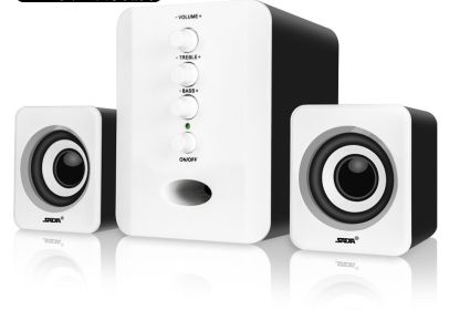 Speakers Computer D-202 Combination Music-Player Subwoofer-Sound-Box Smart-Phones Stereo (Option: Black and white)