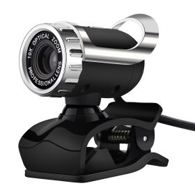 Notebook Hd Usb Computer Camera (Option: Black-USB)