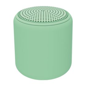 Outdoor Waterproof Portable Macaron Xiaogang Cannon Speaker (Color: green)