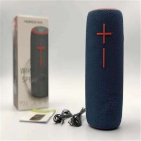 P21 wireless bluetooth speaker (Color: Blue)