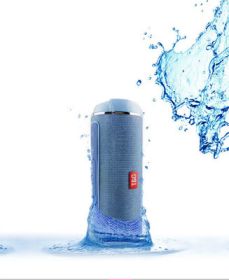 High Sound Quality Portable Subwoofer Bluetooth Speaker (Color: Blue)