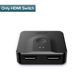 HDMI two-way switch (Color: Black)