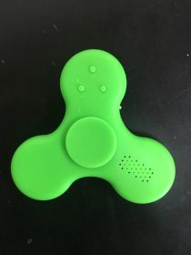 Bluetooth Speaker Music Fidget Spinner EDC Toy (Option: Green-USB)