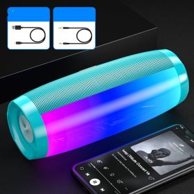 Bluetooth Audio High Quality Wireless Portable (Option: Elegant green-USB)