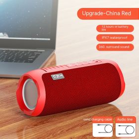 Bluetooth Stereo Small Household Wireless Mini (Option: Red Upgraded Version)