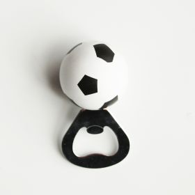 Factory Fridge Stickers Feature Beer Opener (Color: Football PVC box)